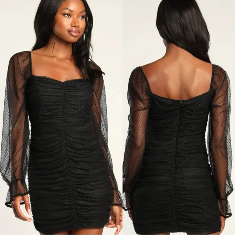 Lulus Always Looking Good Mesh Dress